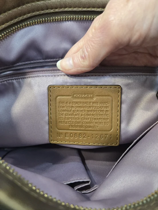 Coach Zoe Hobo Shoulder Bag - Picture 13 of 14